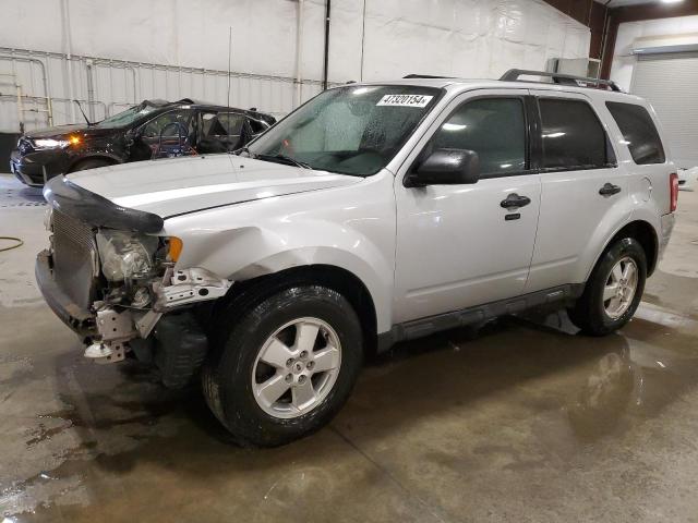 1FMCU9D78CKC08385 - 2012 FORD ESCAPE XLT SILVER photo 1