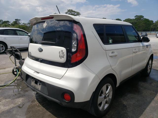 KNDJN2A2XK7667993 - 2019 KIA SOUL WHITE photo 3