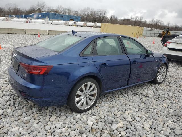 WAUDNAF49JN017545 - 2018 AUDI A4 PREMIUM BLUE photo 3