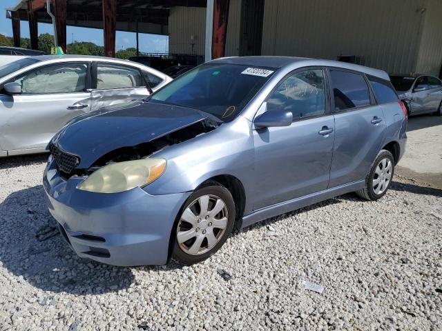 2T1KR32E44C277531 - 2004 TOYOTA COROLLA MA XR BLUE photo 1