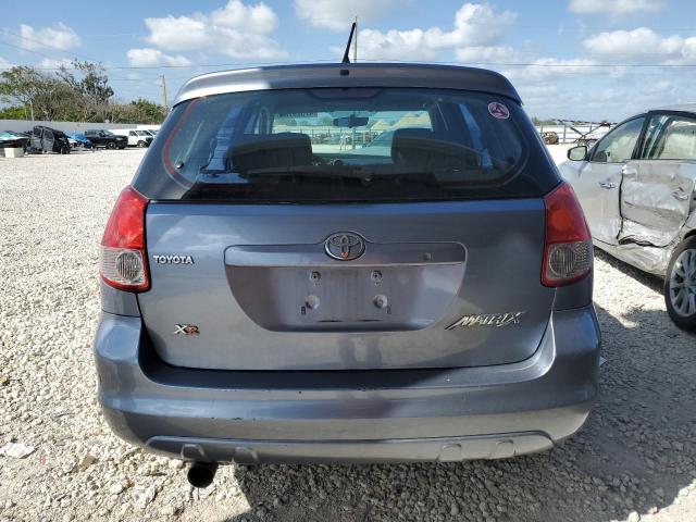 2T1KR32E44C277531 - 2004 TOYOTA COROLLA MA XR BLUE photo 6