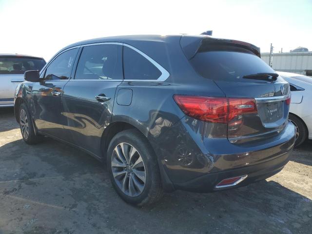 5FRYD4H44FB013817 - 2015 ACURA MDX TECHNOLOGY GRAY photo 2