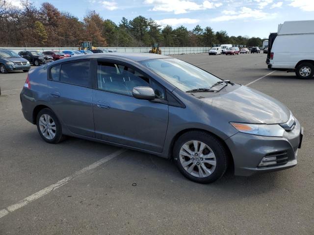 JHMZE2H70CS000867 - 2012 HONDA INSIGHT EX GRAY photo 4