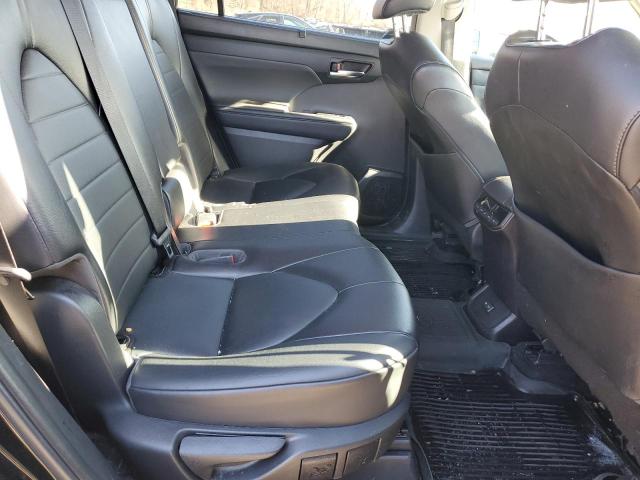 5TDHZRBH0NS569578 - 2022 TOYOTA HIGHLANDER XLE BLACK photo 10