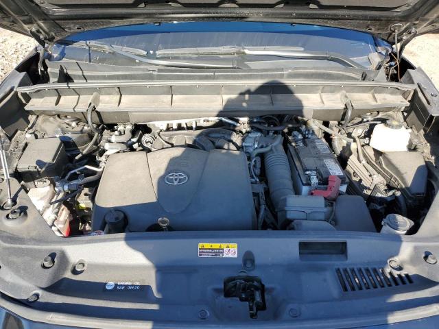 5TDHZRBH0NS569578 - 2022 TOYOTA HIGHLANDER XLE BLACK photo 11