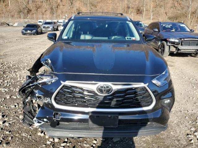 5TDHZRBH0NS569578 - 2022 TOYOTA HIGHLANDER XLE BLACK photo 5