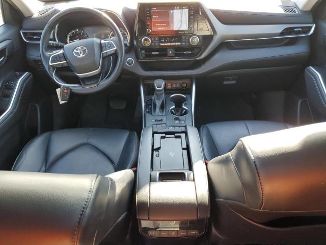 5TDHZRBH0NS569578 - 2022 TOYOTA HIGHLANDER XLE BLACK photo 8