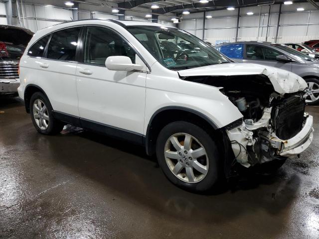 JHLRE48718C026511 - 2008 HONDA CR-V EXL WHITE photo 4