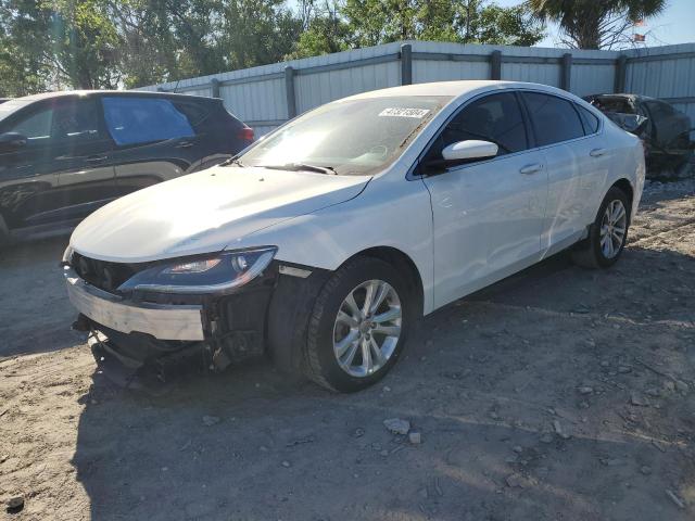 1C3CCCAB2FN612335 - 2015 CHRYSLER 200 LIMITED WHITE photo 1