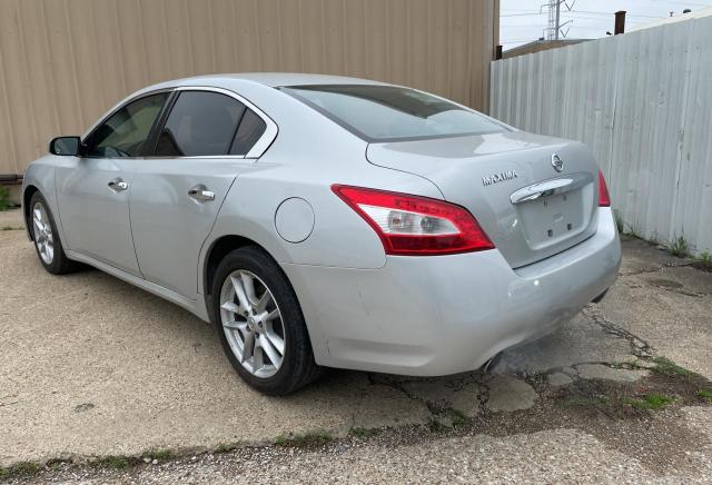 1N4AA5AP0EC444579 - 2014 NISSAN MAXIMA S SILVER photo 3