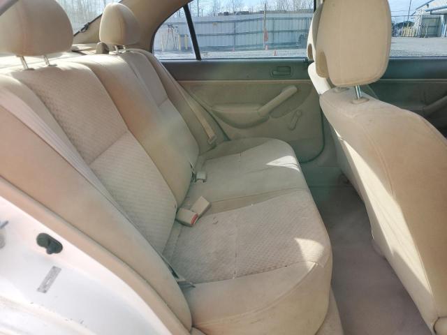 1HGES16335L021357 - 2005 HONDA CIVIC DX VP Սպիտակ լուսանկար 10