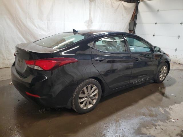 5NPDH4AE6EH464433 - 2014 HYUNDAI ELANTRA SE BLACK photo 3