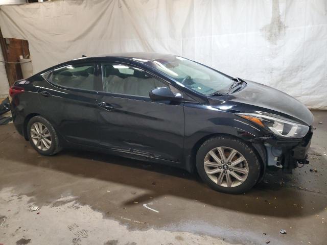 5NPDH4AE6EH464433 - 2014 HYUNDAI ELANTRA SE BLACK photo 4