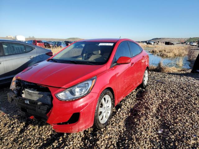 KMHCU4AE0CU087300 - 2012 HYUNDAI ACCENT GLS RED photo 1