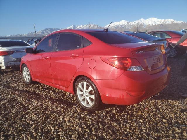 KMHCU4AE0CU087300 - 2012 HYUNDAI ACCENT GLS RED photo 2