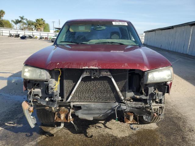 2GCEC19V031105681 - 2003 CHEVROLET SILVERADO C1500 BURGUNDY photo 5