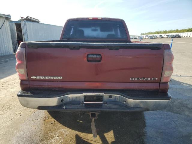 2GCEC19V031105681 - 2003 CHEVROLET SILVERADO C1500 BURGUNDY photo 6