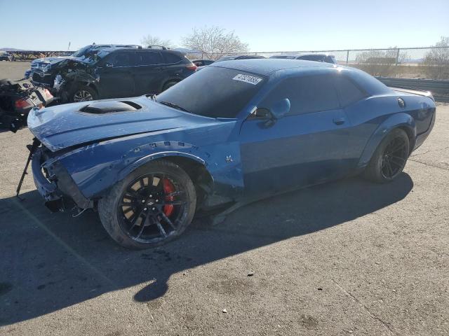 2C3CDZFJ2MH654638 - 2021 DODGE CHALLENGER R/T SCAT PACK BLUE photo 1