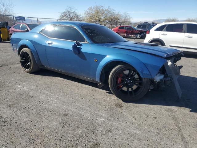 2C3CDZFJ2MH654638 - 2021 DODGE CHALLENGER R/T SCAT PACK BLUE photo 4