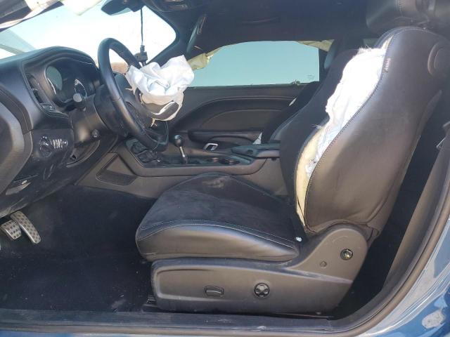 2C3CDZFJ2MH654638 - 2021 DODGE CHALLENGER R/T SCAT PACK BLUE photo 7