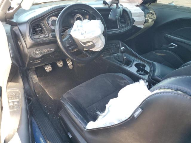 2C3CDZFJ2MH654638 - 2021 DODGE CHALLENGER R/T SCAT PACK BLUE photo 8