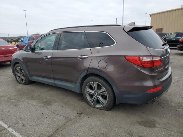 KM8SN4HF8EU083778 - 2014 HYUNDAI SANTA FE GLS BROWN photo 2