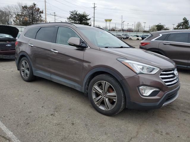 KM8SN4HF8EU083778 - 2014 HYUNDAI SANTA FE GLS BROWN photo 4