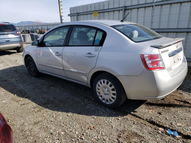 3N1AB6AP6BL722028 - 2011 NISSAN SENTRA 2.0 SILVER photo 2