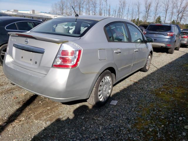 3N1AB6AP6BL722028 - 2011 NISSAN SENTRA 2.0 SILVER photo 3