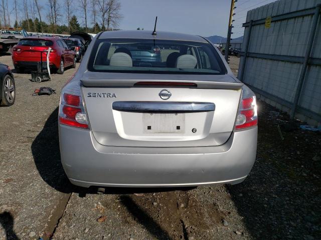 3N1AB6AP6BL722028 - 2011 NISSAN SENTRA 2.0 SILVER photo 6