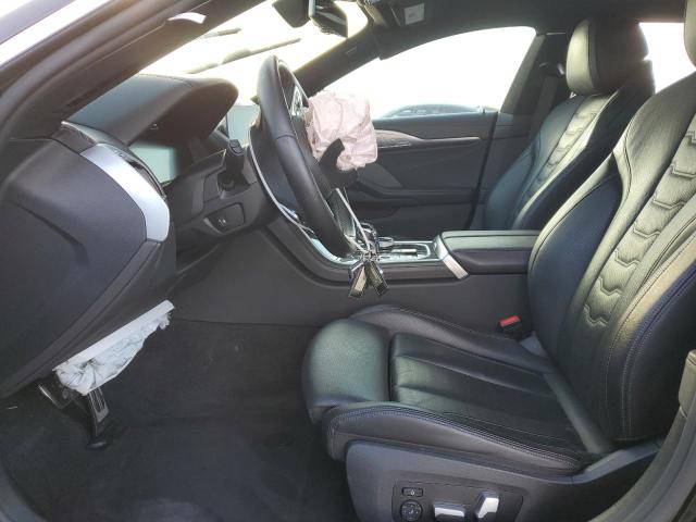 WBAGV8C00MCF81403 - 2021 BMW M850XI Siyah fotoğraf 7