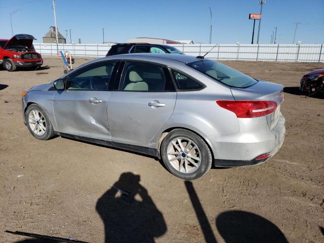 1FADP3F24FL337047 - 2015 FORD FOCUS SE SILVER photo 2