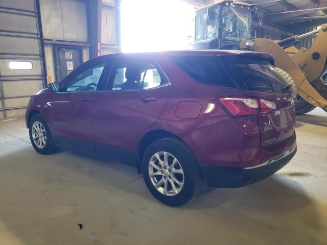 2GNAXSEV6J6190757 - 2018 CHEVROLET EQUINOX LT RED photo 2