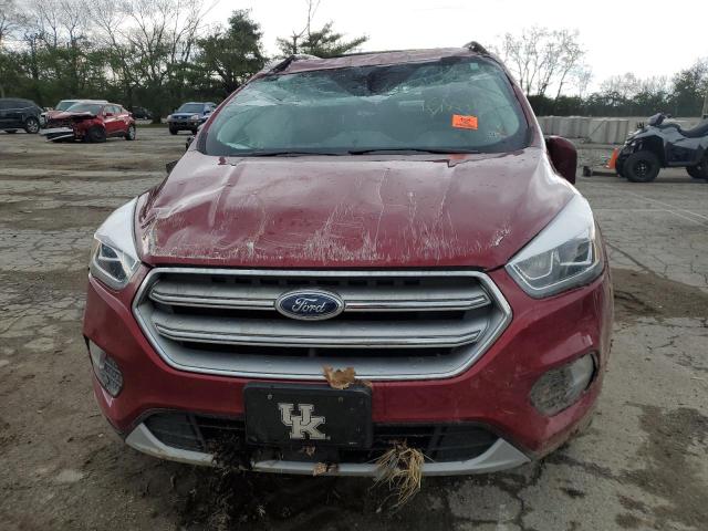 1FMCU9J93HUA48207 - 2017 FORD ESCAPE TITANIUM RED photo 5