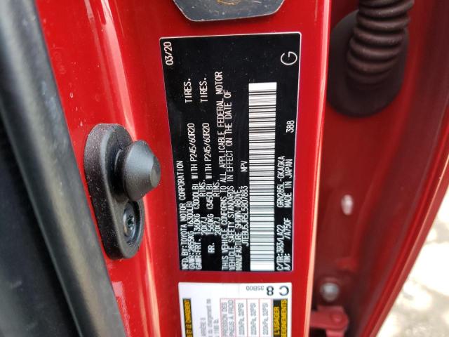 JTEBU5JR5L5807883 - 2020 TOYOTA 4RUNNER SR5/SR5 PREMIUM 红色 照片 13