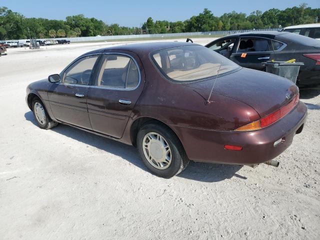 JNKAY21D7VM500486 - 1997 INFINITI J30 MAROON photo 2