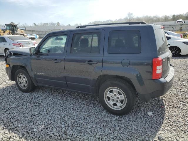 1C4NJPBAXFD247044 - 2015 JEEP PATRIOT SPORT BLACK photo 2