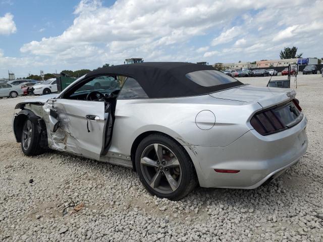 1FATP8EM7G5275287 - 2016 FORD MUSTANG SILVER photo 2