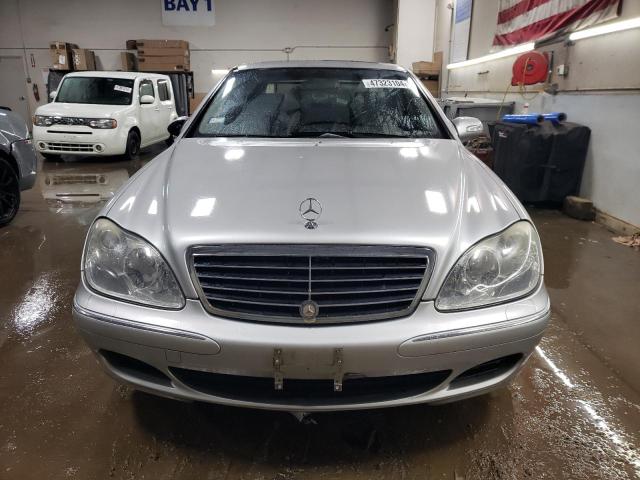 WDBNG84J23A353730 - 2003 MERCEDES-BENZ S 500 4MATIC SILVER photo 5