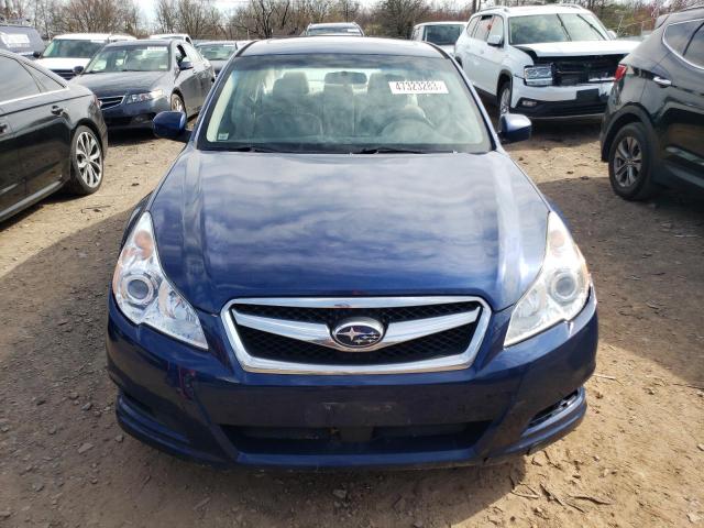 4S3BMBK67B3238942 - 2011 SUBARU LEGACY 2.5I LIMITED BLUE photo 5