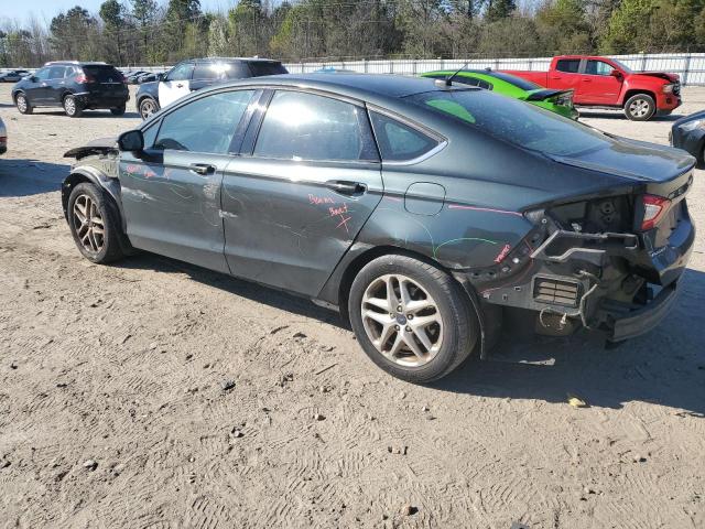 3FA6P0H77GR168936 - 2016 FORD FUSION SE TEAL photo 2