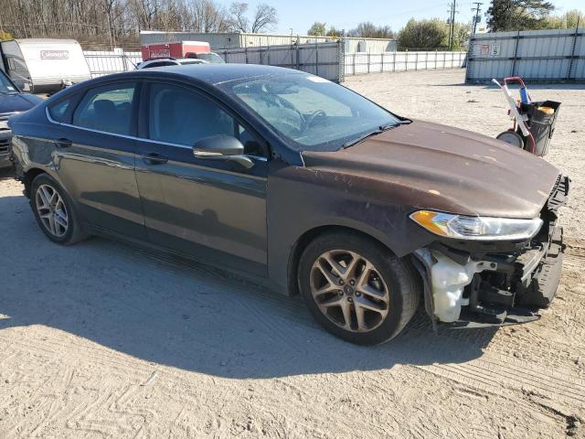 3FA6P0H77GR168936 - 2016 FORD FUSION SE TEAL photo 4