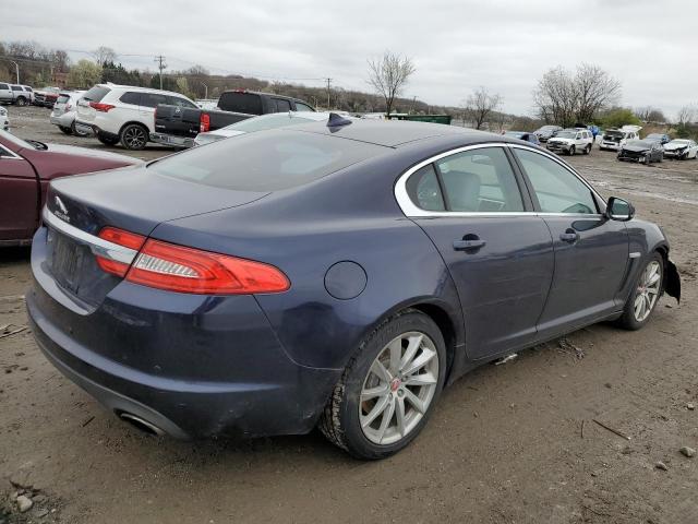 SAJWA0ES4EPU11886 - 2014 JAGUAR XF BLUE photo 3