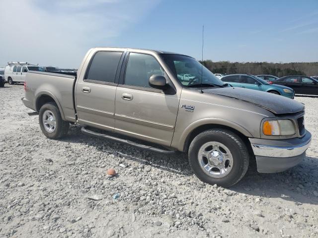 1FTRW07L21KB78889 - 2001 FORD F150 SUPERCREW TAN photo 4