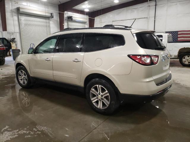 1GNKRHKD0FJ188798 - 2015 CHEVROLET TRAVERSE LT BEIGE photo 2