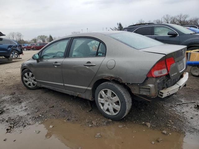 1HGFA16586L039430 - 2006 HONDA CIVIC LX GRAY photo 2