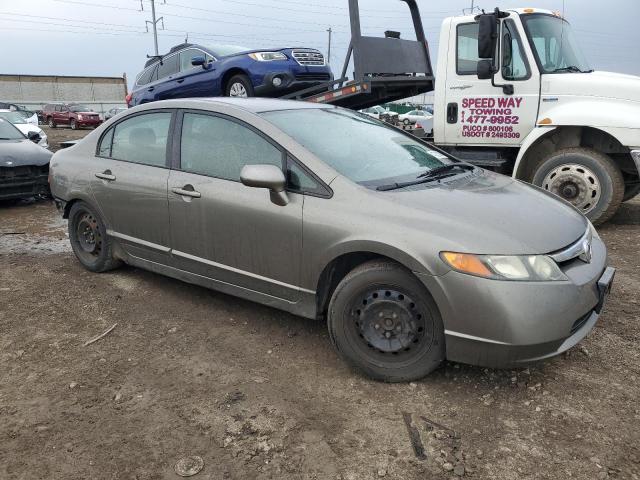 1HGFA16586L039430 - 2006 HONDA CIVIC LX GRAY photo 4