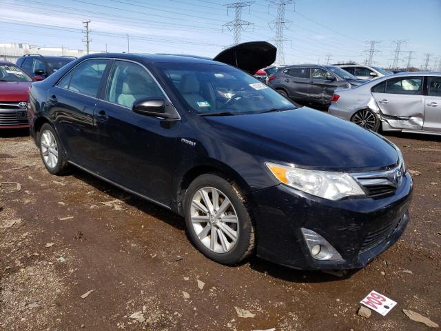 4T1BD1FK1DU066739 - 2013 TOYOTA CAMRY HYBRID BLACK photo 4