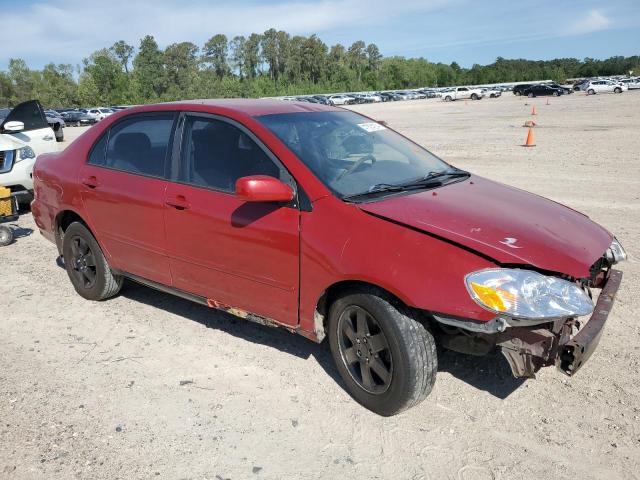 1NXBR32E14Z312802 - 2004 TOYOTA COROLLA CE RED photo 4