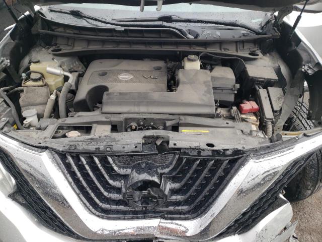 5N1AZ2MG4GN141398 - 2016 NISSAN MURANO S SILVER photo 11